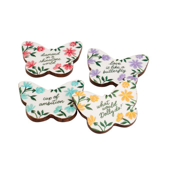 Butterfly Coasters, Set of 4