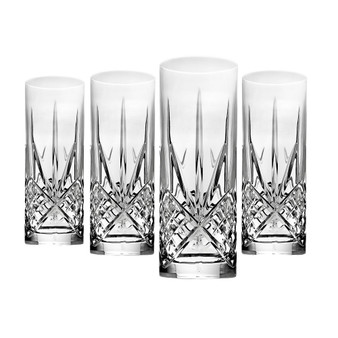 Dublin Mix Set of 4 Tom Collins Highball Glasses