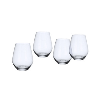 Ovid Stemless Tumbler Glass, Set of 4