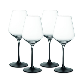 Manufacture Rock White Wine Goblets, Set of 4