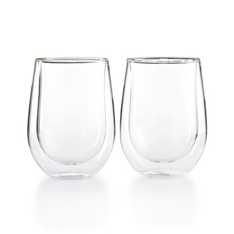 Zwilling Sorrento Double Wall Stemless Red Wine Glasses, Set of 2