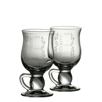 Irish Coffee Glass Pair