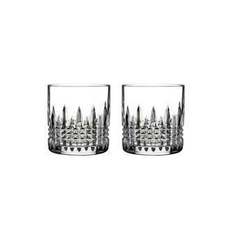Connoisseur Lismore 7 Oz Diamond Straight Sided Tumbler, Set of 2