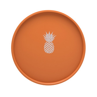 Pastimes 14" Round Pineapple Serving Tray