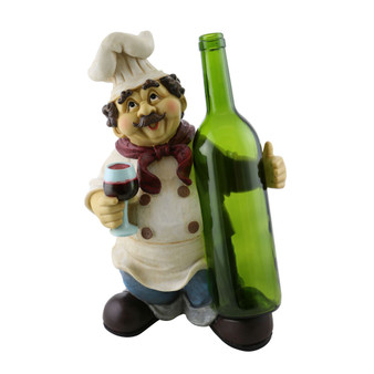 13" Chef Wine Bottle Holder