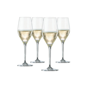 Prosecco Wine Glasses, Set of 4, 9.1 Oz