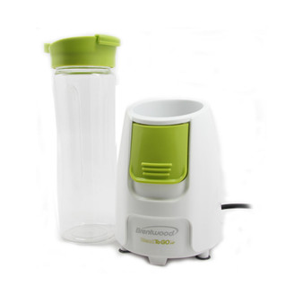 Brentwood Blend-To-Go Personal Blender in White and Green