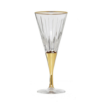 Stemmed Wine Glasses, Set of 6