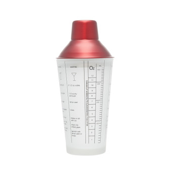 Glass Recipe Shaker