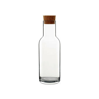 Sublime Carafe with Cork Stopper, 34 Oz