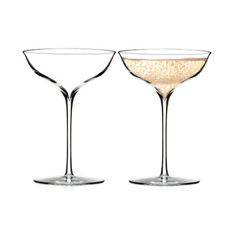 Waterford Champagne Belle Coupe Pair