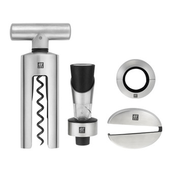 ZWILLING 4-pc Sommelier 18/10 Stainless Steel Wine Tool Set