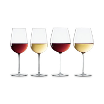 Tuscany Victora James Signature Series Warm & Cool Region Wine Glasses, Set of 4