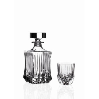 Adagio 7 Piece Whiskey Set with Double Old Fashion Glasses