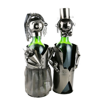 Bride and Groom Wine Bottle Holder