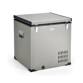 68 Quart Car Refrigerator 12V Portable Car Freezer Fridge w/DC & AC Adapter