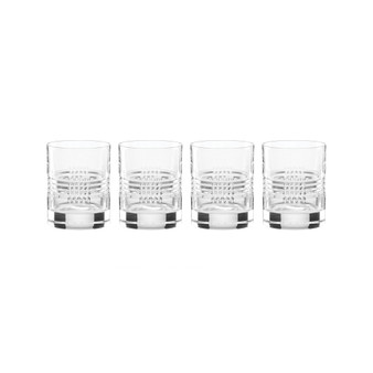 Sloane Double Old Fashioned Glasses, Set of 4