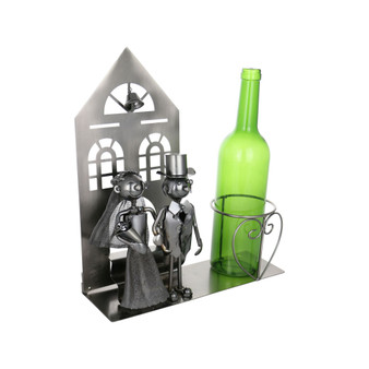 Bride and Groom Bottle Holder