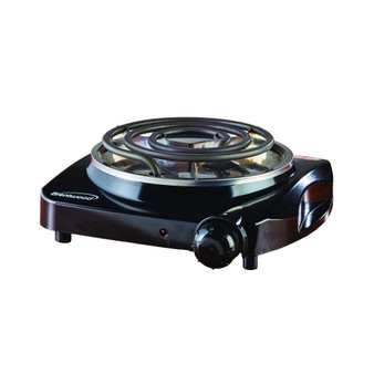 Brentwood Electric 1000 W Single Burner - Black