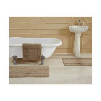 Ruffled Border Bath Mat 24" x 40"