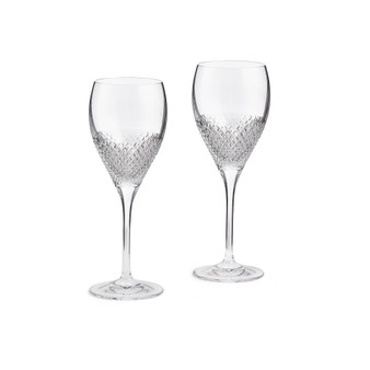 Diamond Mosaic Goblet, Set of 2