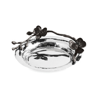 Black Orchid Wine Coaster