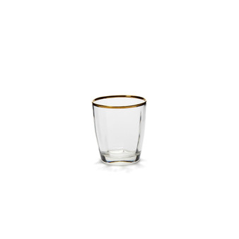 Optical Gold Double Old Fashioned Glass