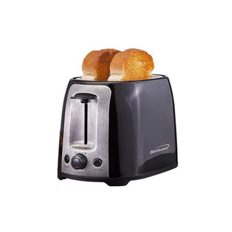 Brentwood  2 Slice Cool Touch Toaster  Black and Stainless Steel