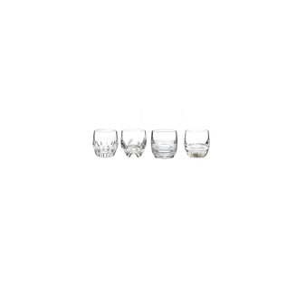 Mixology Mixed Tumbler 4 Piece Glass Set, 9 oz