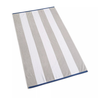 Resort Cabana Stripe Beach Towel, Created for Macy's