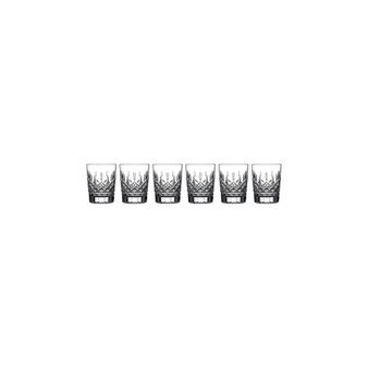 Lismore Double Old Fashion 6 Piece Glass Set, 12 oz