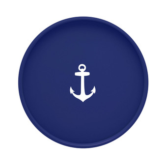 Pastimes 14" Round Anchor Serving Tray
