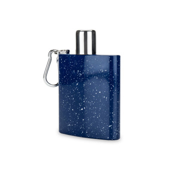 Enamel Carabiner Flask