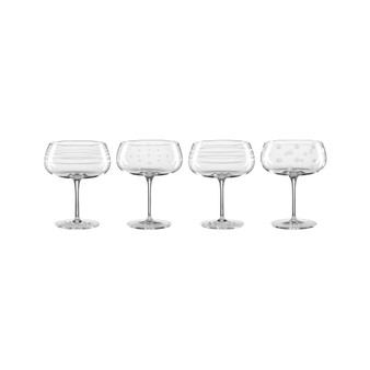 Mingle Cocktail Glasses, Set of 4