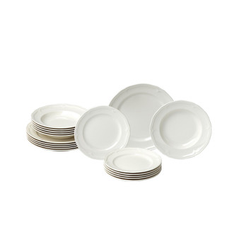 Manoir 18-Pc. Dinnerware Set, Service for 6