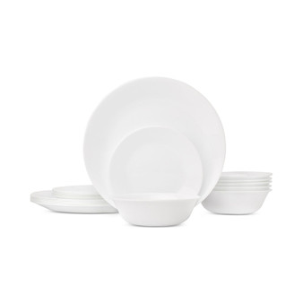 Livingware 18-Piece Dinnerware Set, Service for 6