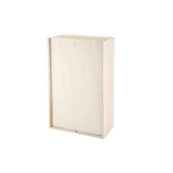 2-Bottle Wood Wine Box