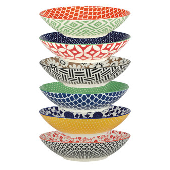Soho Set of 6 Dinner Bowls