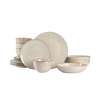 Elite Matisse 16-Piece Dinnerware Set, Service for 4