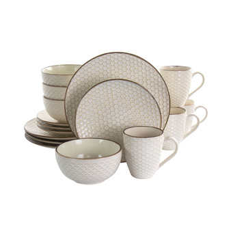 Honey Dinnerware Set of 16 Pieces