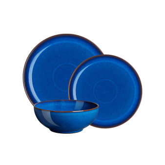 Imperial Blue Coupe 12-PC Dinnerware Set
