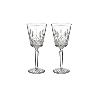 Lismore 2 Piece Tall Large Goblet Set, 14 oz