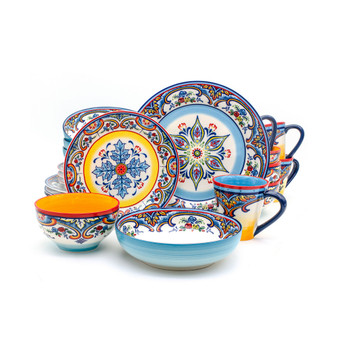 Zanzibar 20 Piece Stoneware Dinnerware Set