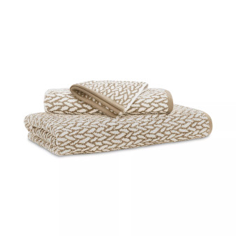 Sanders Basketweave Antimicrobial Bath Towel, 30" x 56"