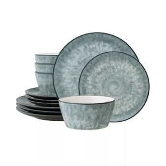 Colorkraft Essence 12 Piece Dinnerware Set, Service for 4