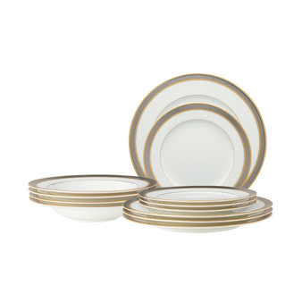 Brilliance 12 Pc Dinnerware Set, Service for 4