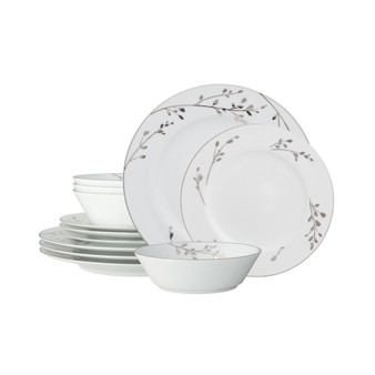 Birchwood 12 Piece Set, Service For 4