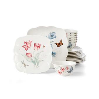 Butterfly Meadow Square Set 18-Piece, Created for Macy's