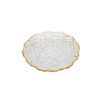 Glass Dessert Plates, Set of 4