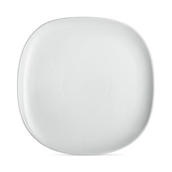 Whiteware Soft Square Dinner Plate, Created for Macy's